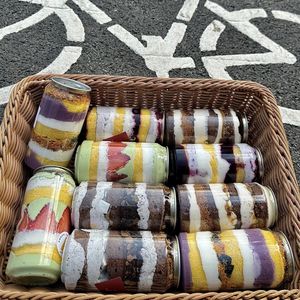 Offre Spéciale – Pot à Gâteau en Plastique Alimentaire Sans BPA 250ml 330ml 500ml pour Boîte PET pour Mousse, Dessert, Gâteau, Crème Glacée - Product Image 3