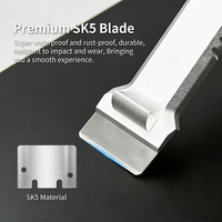 Alat Pembersih Hot Bed Printer 3D YouQi, Kit Scraper Berbahan Logam CNC, Pisau SK5 & Gagang Aluminium Alloy, Penyimpanan Magnetik