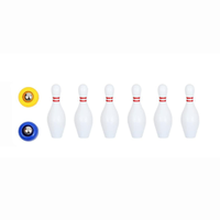 Ensemble de bowling miniature portable, jeu de bowling compact pour enfants