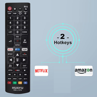 Control Remoto Universal HUAYU RM-L1379 de Código Fijo, Material ABS, para Todos los Modelos de TV LED, LCD, OLED, Smart TV, Repuesto
