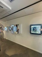 Espejo Infinito LED Personalizado, Arte Mural para Puerta de Bóveda de Banco, Escultura 3D Iluminada de Acero Inoxidable 304, Decoración para Hotel o Museo