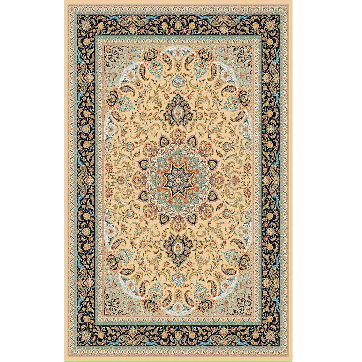 Turquie Maroc saint tapis salon canapé tapis grand tapis de prière anti-fouling et antidérapant