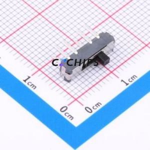 MSS-23D18G2 051 Slide Switch DIP Switch Double Pole Three Throw Rectangle Pin Header PC Pin Through Hole - Product Image 1