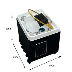 Bac à shampoing de salon de beauté portable moderne, séparé, multifonctionnel, pour massage, traitement capillaire, spa, lit de shampoing, bac à shampoing de salon - Product Image 2