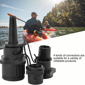 Adaptador de válvula de aire multifuncional LCO-SPORT para tabla de surf, kayak, bote inflable, colchón, conector de plástico de ajuste universal - Product Image 2