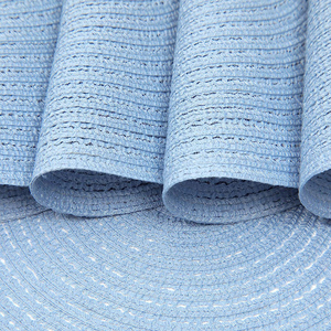 Napperons Boho à la mode traditionnel coton papier imperméable décor de table jetable tricoté Plaid Technique pour les mariages - Product Image 1