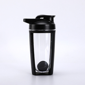 Mélangeur de sports nautiques Mélange de protéines Design rouge <span class=keywords><strong>2022</strong></span> Nouveau amélioré Femmes Voyage Europe Adultes Paille de blé Bouteille shaker en plastique - Product Image 6
