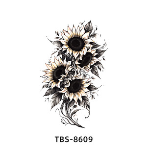 Nouveau gros <span class=keywords><strong>fleur</strong></span> <span class=keywords><strong>tatouage</strong></span> temporaire <span class=keywords><strong>bras</strong></span> étanche <span class=keywords><strong>tatouage</strong></span> autocollants demi-<span class=keywords><strong>bras</strong></span> dos couleur Animal crâne <span class=keywords><strong>tatouage</strong></span> autocollants - Product Image 6