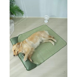 Summer dog <b>mat</b>, dog sleeping <b>mat</b>, dog floor <b>mat</b>, large breed dog, golden retriever, summer sleeping <b>mat</b>, pet cooling <b>mat</b> - Product Image 2