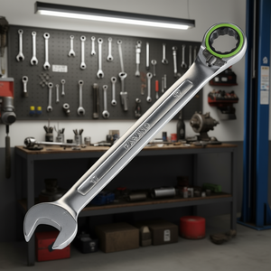Llave Combinada Fasano de 17 mm con Cabezal de Trinquete Métrico, Herramienta de Reparación Automotriz - Product Image 3