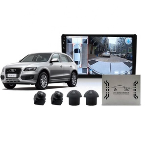 360 °   Système de caméra de voiture, AHD 1080P/720P, étanche IP68, vue panoramique complète, aide au recul avec vision nocturne pour petites voitures, best-seller - Product Image 1