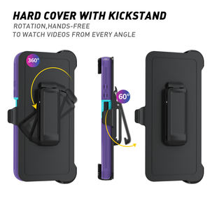 Custodia per difesa pesante per <span class=keywords><strong>Xiaomi</strong></span> MI <span class=keywords><strong>11T</strong></span> <span class=keywords><strong>Cover</strong></span> posteriore Mobile di protezione completa con Clip da cintura fondina campione libero - Product Image 3