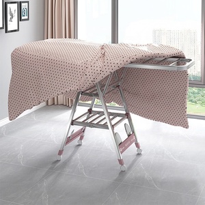 ราวตากผ้าสแตนเลสพับได้ 170 ซม. ราวแขวนผ้าอเนกประสงค์สำหรับร้านเสริมสวย - Product Image 2