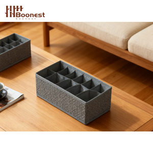 Boîte de rangement pliable pour la maison, 6 compartiments, organisateur pour sous-vêtements, chaussettes, <span class=keywords><strong>soutien</strong></span>-<span class=keywords><strong>gorge</strong></span>, culottes, boîte de rangement pour armoire - Product Image 4