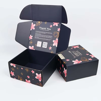 Boîte d'expédition en kraft biodégradable écologique, pliable, pour l'emballage de vêtements et l'utilisation par les petites entreprises