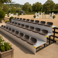 Siège de spectateur en alliage d'aluminium, siège d'arène, siège de stade, siège de tribune, siège de gradins pour stade municipal
