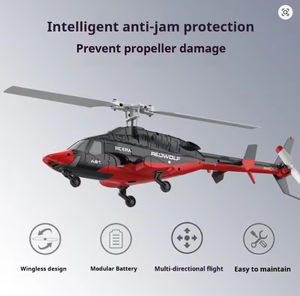 NUEVO <span class=keywords><strong>RC</strong></span> ERA 2,4 Airwolf G 4CH 6-Axis Gyro Flujo óptico Localización Altitude Hold 1:52 Escala Flybarless <span class=keywords><strong>RC</strong></span> Helicóptero - Product Image 4