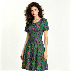 Wholesale Peacock Design Dresses Customizable Cover-Up Designs | Alibaba.com Wholesale Peacock Design Dresses Customizable Cover-Up Designs | Alibaba.com
