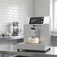 Nouvelle machine automatique légère et haute performance pour la décoration de gâteaux au chocolat