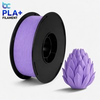 Filament PLA+ 1,75 mm Noir 1 kg Couleur personnalisée Pantone Correspondance des couleurs Filament d'imprimante 3D Service OEM