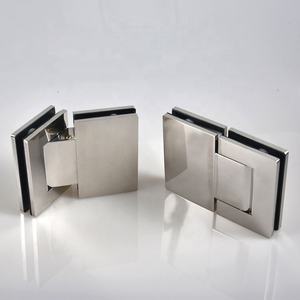 Charnières ergonomiques en verre, quincaillerie pour porte en verre, charnière hydraulique à fermeture automatique pour porte de <span class=keywords><strong>piscine</strong></span> - Product Image 2