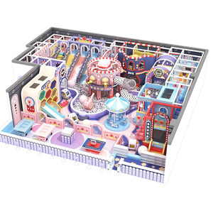 Parque Infantil Comercial Interior Luckyplay con Tobogán, Piscina <span class=keywords><strong>de</strong></span> Pelotas y Circuito <span class=keywords><strong>de</strong></span> Obstáculos - Product Image 2