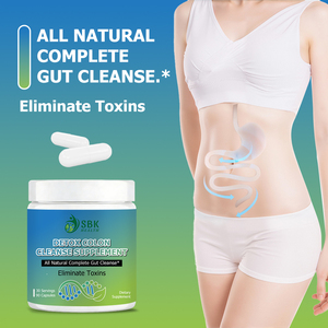 Best Selling Detox Colon Cleanse <b>Supplement</b> Capsules Detox Blend Hypromellose Vegetable Capsule Helps Cleanse Colon Silicon - Product Image 5