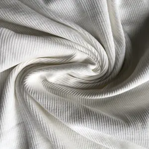 Good quality and cheap knitted cotton stretch rib fabric for garments