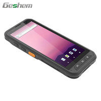 5,7 pulgadas Android 12 con GMS 4G robusto inalámbrico de mano PDA 1D 2D Qr escáner de código de barras inventario terminal de datos móviles WIFI BT GPS