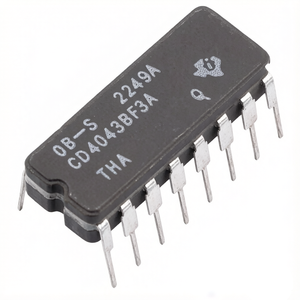 Circuits intégrés logiques CD4043BF3A CDIP-16, CD4043B-MIL CMOS Quad ou NOR/S Latch avec sortie à trois états - Product Image 1