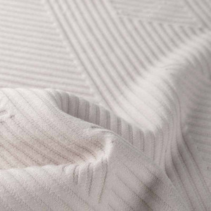 Design géométrique Jacquard <span class=keywords><strong>Jersey</strong></span> Tissu 350gsm Heavy Weight Poly <span class=keywords><strong>Viscose</strong></span> Stretch <span class=keywords><strong>100</strong></span>% Polyester Girls Overcoat Warp for Cars - Product Image 6
