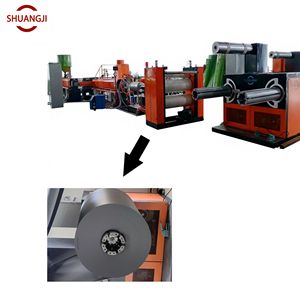 Ligne de production d'extrusion de feuilles de plastique en mousse PS industrielle pour la fabrication de boîtes et de plateaux pour la restauration rapide - Product Image 1