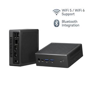 มินิพีซี Alder Lake <span class=keywords><strong>N</strong></span> 150 CPU 1*DDR4-3200Mhz M.2 2280 SSD 1*RJ45 2*USB 3.0 + Type-C USB 3.0 2*USB 2.0 DC 12V มินิพีซี - Product Image 4