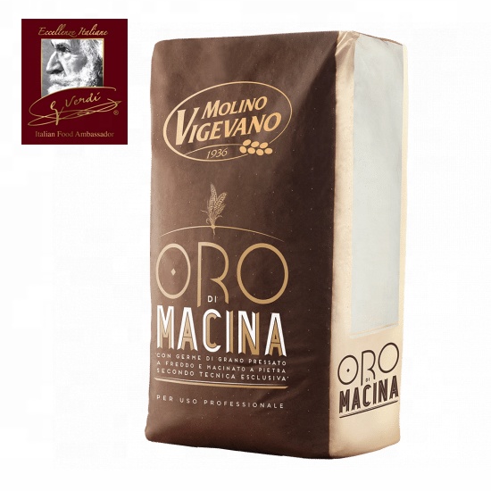 Мягкая пшеничная мука Costiera Oro di Macina Джузеппе Верди, 25 кг, отборная пшеничная мука, Сделано в Италии