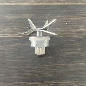 Aksesoris Blender Mixer 2 in 1 Pisau Baja Tahan Karat Double Cup Silver crest Blender 4500w 6/8 Bilah - Product Image 3