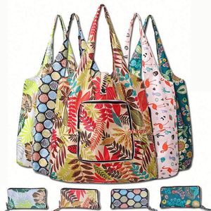 Bolsa de Compras Reutilizable de Alta Calidad, Lavable, con Cierre, Plegable, de Oxford 210D - Product Image 1