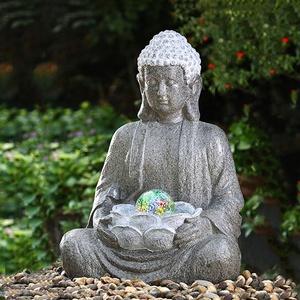 Groothandel Grote Outdoor Fengshui Boedhisme Huisdecoratie Boeddha Standbeeld Waterfontein