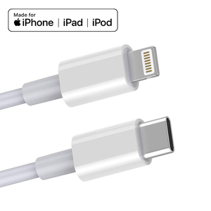 สายชาร์จแท้สีขาว 1 เมตร รองรับ MFI สายชาร์จ USB <span class=keywords><strong>ราคา</strong></span>โรงงาน ใช้ได้กับ XS Max 13 Promax 14 Pro - Product Image 2