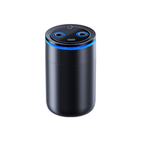 Nouveau diffuseur de voiture intelligent moderne à double pulvérisation, sans eau, double buse, machine à parfum aromatique, batterie rechargeable, portable, pour véhicule