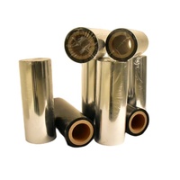Ruban TTR personnalisé en or et argent pour estampage à chaud, largeur de 10 mm à 110 mm disponible