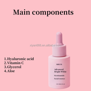 Suero personalizado blanqueamiento colágeno brillo ácido hialurónico cuidado de la piel niacinamida VC cuidado de la piel esencia MRUIS - Product Image 3