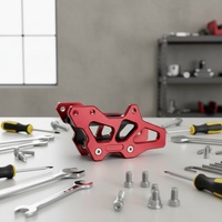 Guide-chaîne en alliage d'aluminium renforcé CNC de haute qualité, adapté aux accessoires de modification de moto CRF 07-19 250R 450R