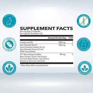 L Arginina Cápsulas Aminoácido Deporte Suplemento OEM Etiqueta Privada Disponible - Product Image 4