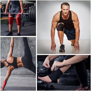NQ thể thao kháng BĂNG BĂNG sửa chữa gói 2 đầy màu sắc Latex Workout cơ bắp xỉa ban nhạc nén phục hồi ban nhạc de resistancia - Product Image 4