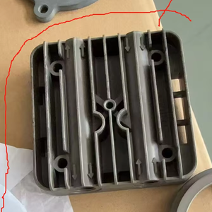 高品质定制<span class=keywords><strong>OEM</strong></span>铝空气压缩机头部外壳散热器精密高压压铸<span class=keywords><strong>ISO</strong></span> 9001认证 - Product Image 3