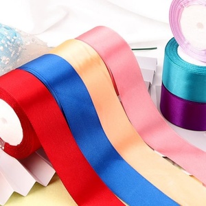 4Cm Rose Flower Gói Đầy Màu Sắc Ribbon Món Quà Giáng Sinh Trường Hợp Giày Hat Hàng May Mặc Trang Trí Phụ Kiện Satin Ribbon BL025-011 - Product Image 3