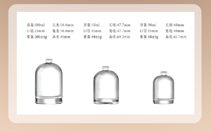 Venta al por mayor de botellas de perfume de lujo personalizadas de 30ML, 50ML, 100ML, de vidrio transparente con pulverizador, tapa de madera y serigrafía, para difusores de varillas. - Product Image 4