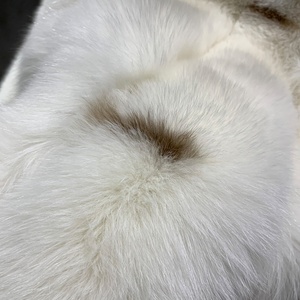 Cappotti di Pelliccia Trendy, Giacche Lunghe in Vera Pelliccia di Volpe Bianca Naturale, <span class=keywords><strong>Cappotto</strong></span> Caldo Invernale per Donna - Product Image 5