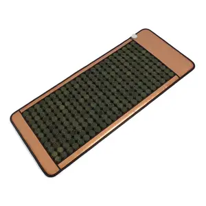 Full Body Massage Photon Therapy PEMF Pad Infrared Therapy Jade Tourmaline Heating Mat Acupressure Slimming Thermal Mattress