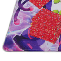 Tapis de jeu personnalisable 24x14 pouces, impression par transfert thermique, tapis de souris de jeu en caoutchouc personnalisé